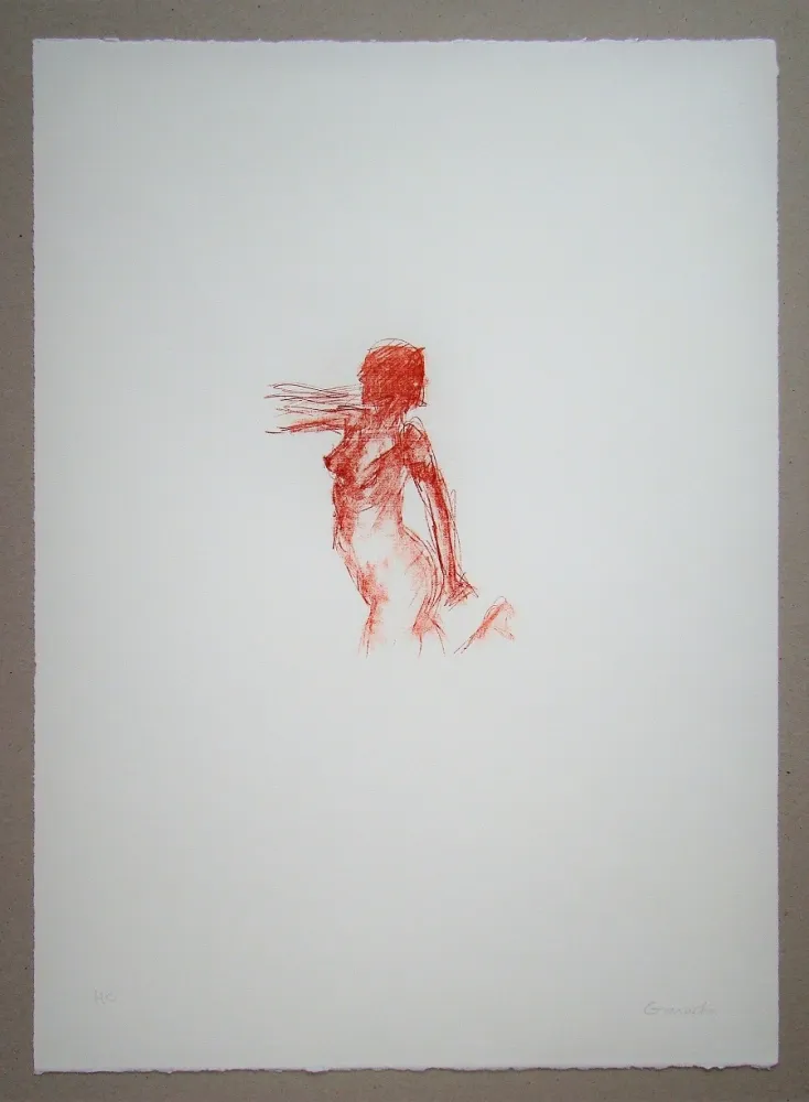 Litografía Garache - Argolette Claire
