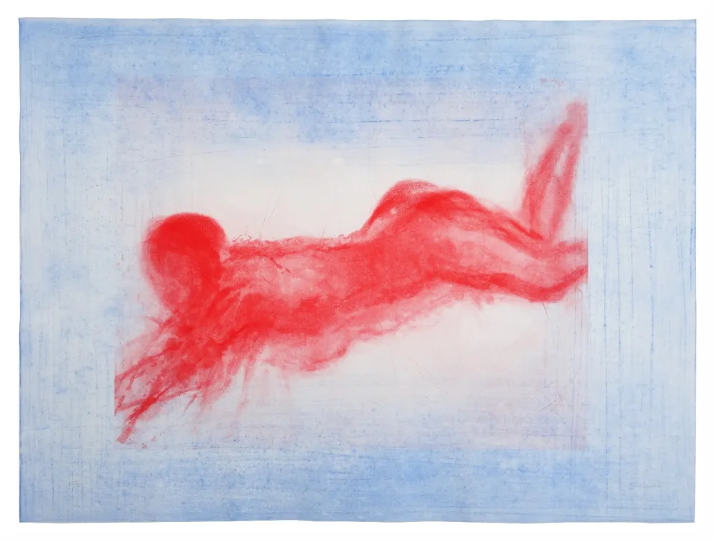 Grabado Garache - Bleue III