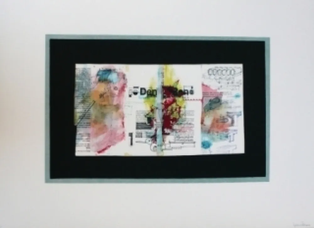 Litografía Garcia Ponce - Composition 4