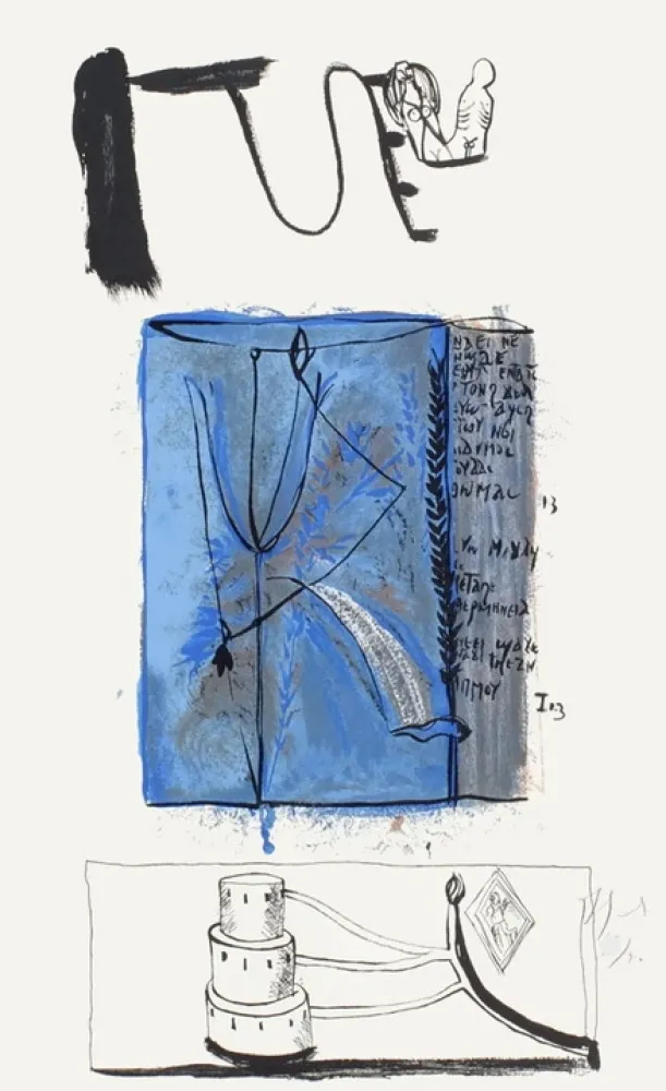 Litografía Garouste - Sans titre 2