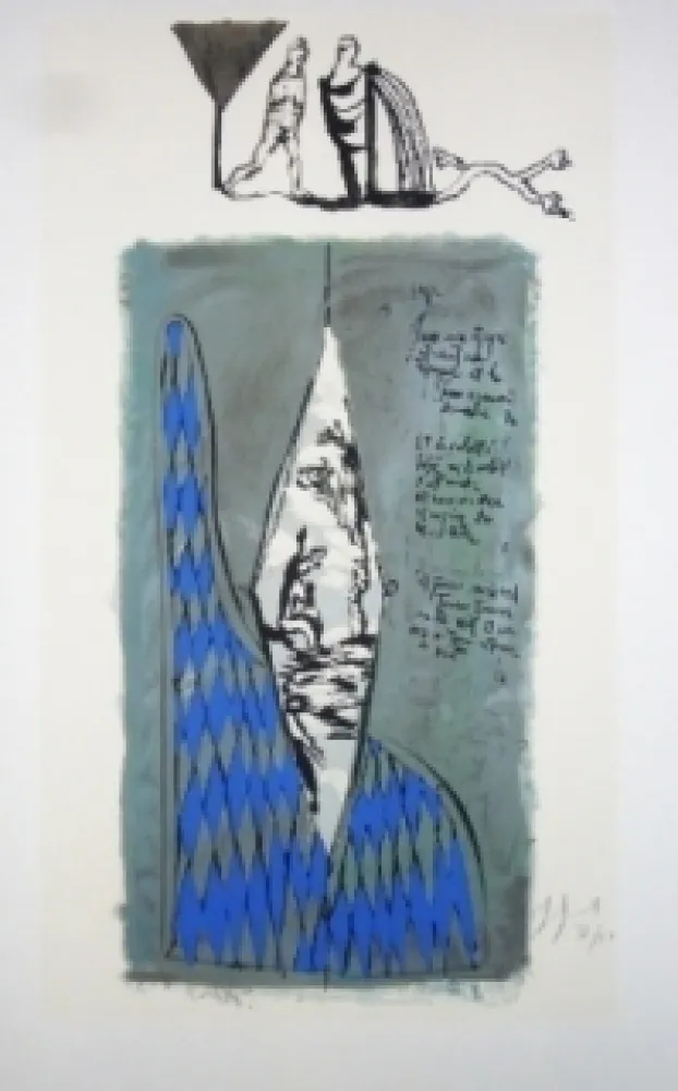 Litografía Garouste - Sans titre