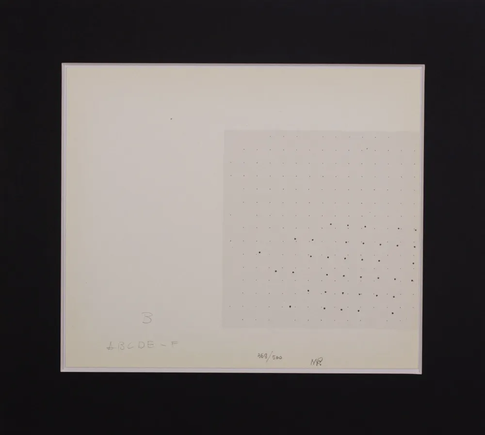 Serigrafía Gastini - Lettera B