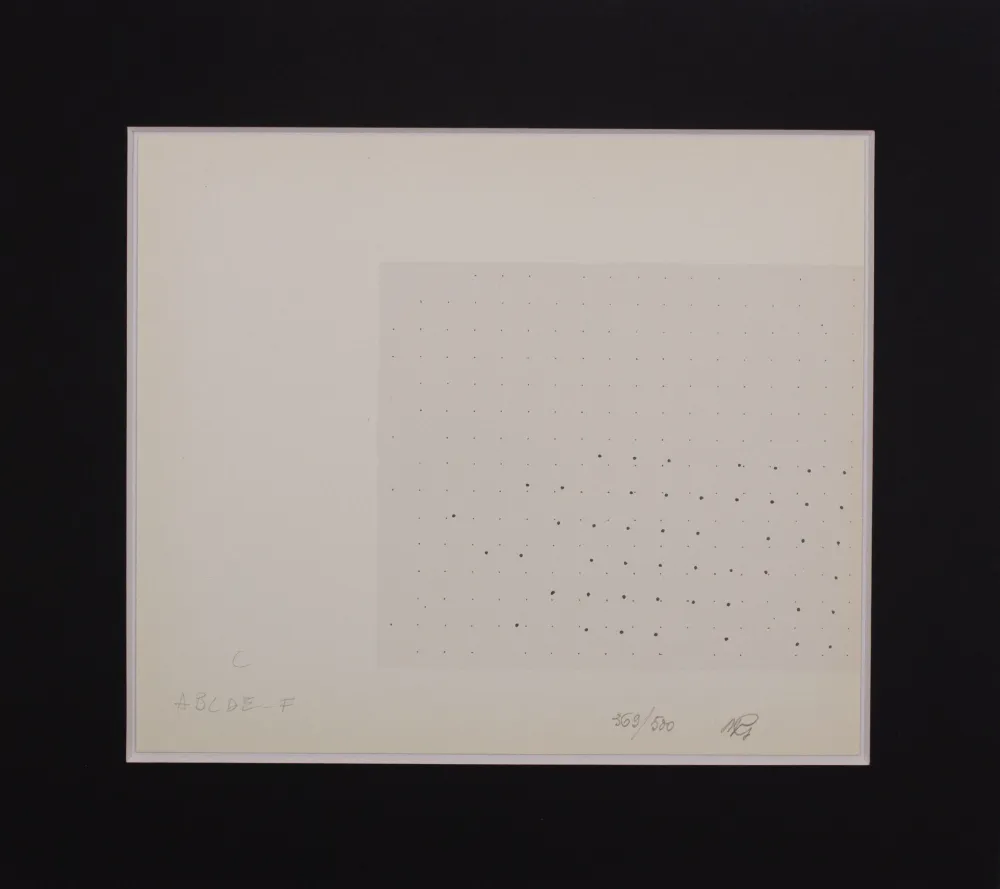 Serigrafía Gastini - Lettera C