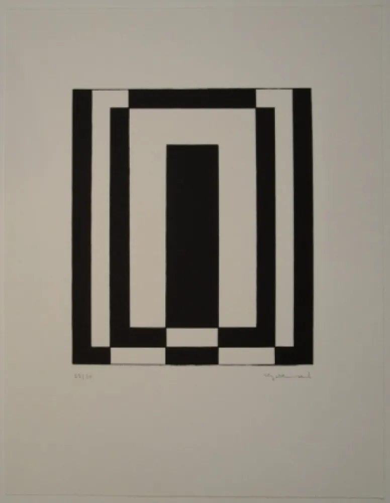 Litografía Gebhard - Zeitzeichen