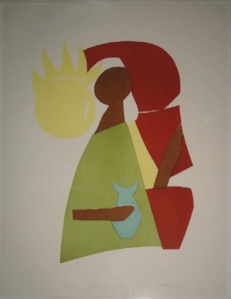 Grabado En Madera Gehr - Maria Magdalena