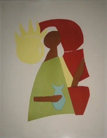 Grabado En Madera Gehr - Maria Magdalena