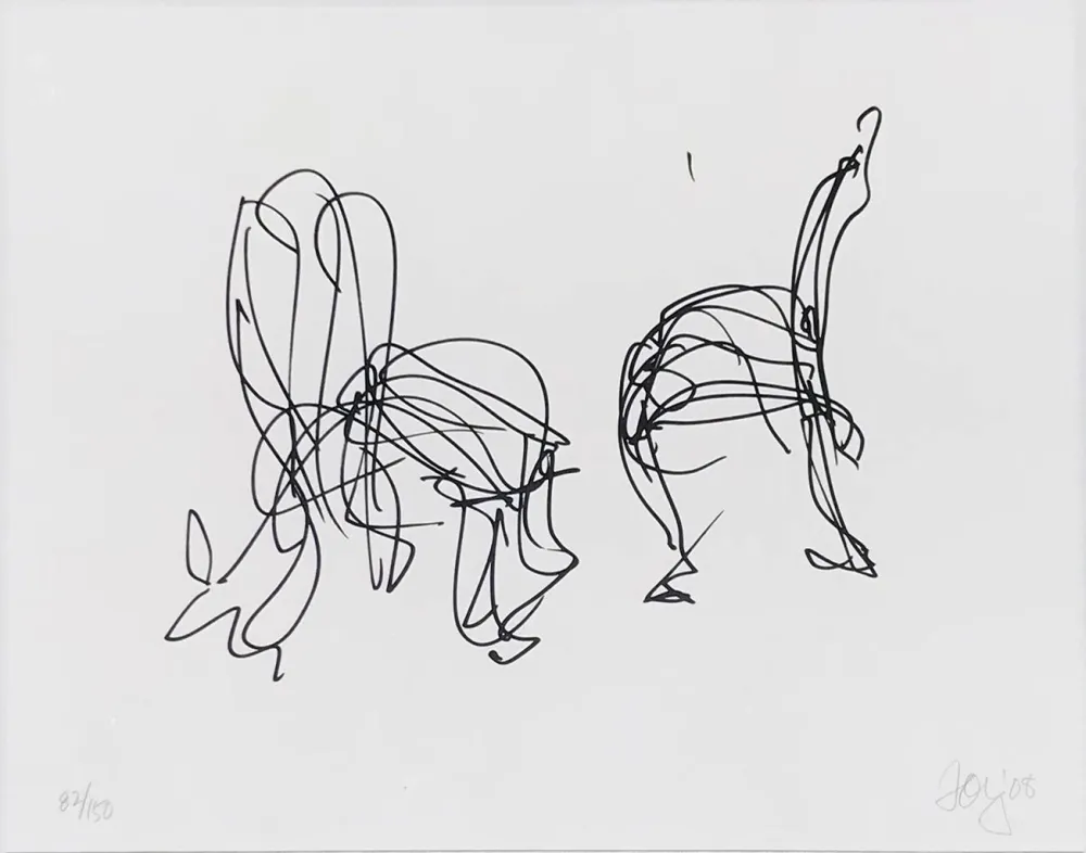 Litografía Gehry - Sitonme from the Artists for Obama Portfolio