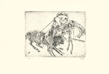 Aguafuerte Geiger - Picador