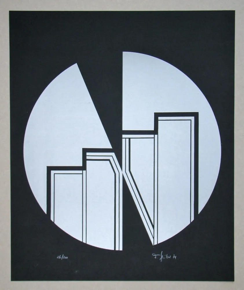 Linograbado Geiler - Concrete-constructive Composition