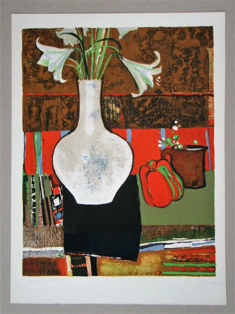 Litografía Genis - Le poivron