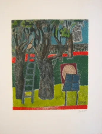 Litografía Gentilini - Untitled