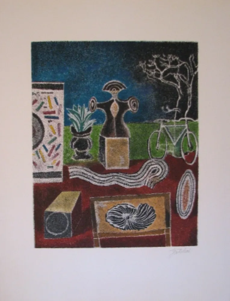 Litografía Gentilini - Untitled