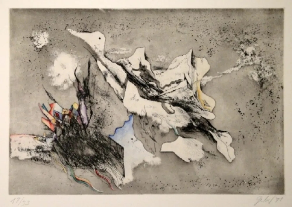 Aguafuerte Y Aguatinta Gerber - Untitled