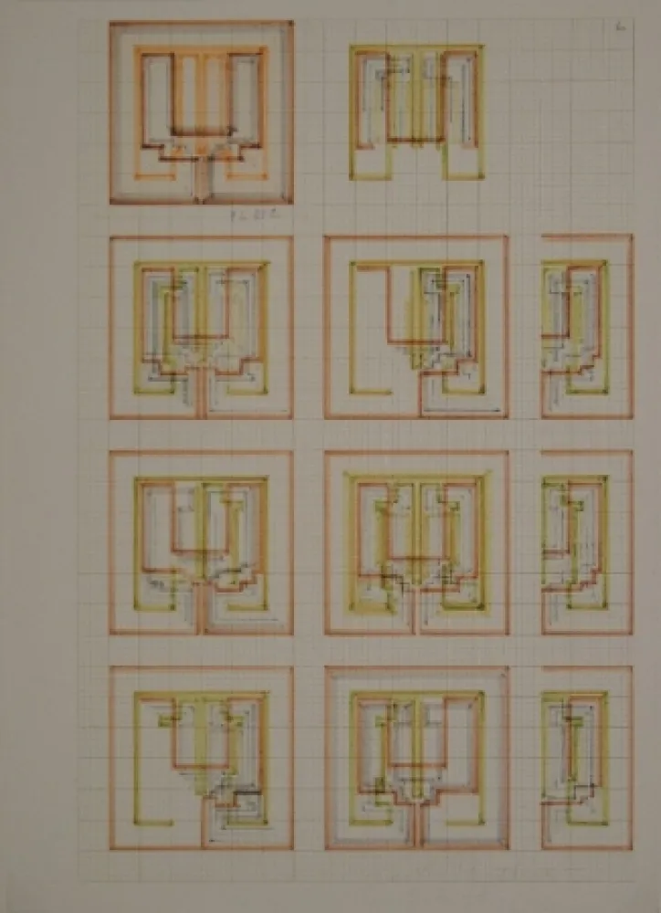 Monotipo Gerstner - Color Lines CL 21C