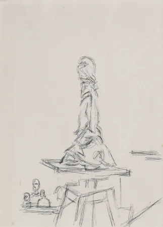 Sin Técnico Giacometti - Atelier à la sellette