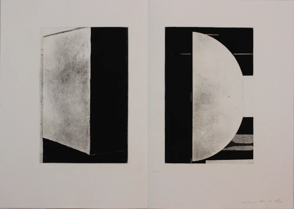 Aguafuerte Y Aguatinta Gibson - Untitled from 'Metafora' portfolio