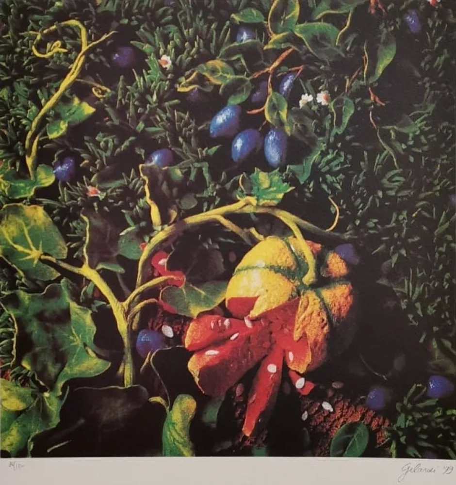 Serigrafía Gilardi - Prugne con zucca