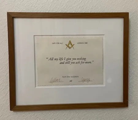 Sin Técnico Gilbert & George - All my life I give you nothing and still you ask for more