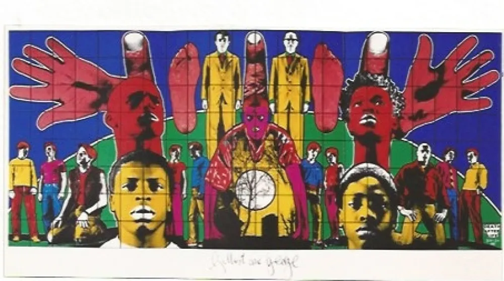 Serigrafía Gilbert & George - Death after Life