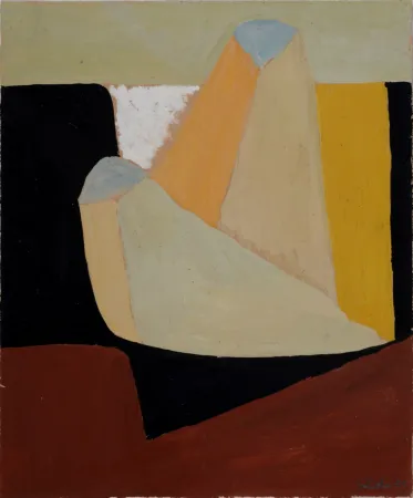 Sin Técnico Gilioli - Composition, 1955 - Hand-signed