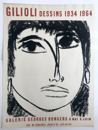 Cartel Gilioli - Galerie Georges Bongers