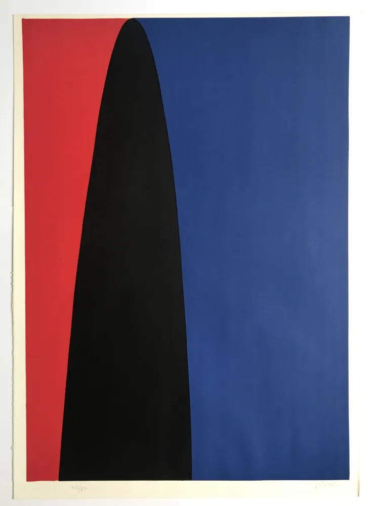 Litografía Gilioli - Sans titre