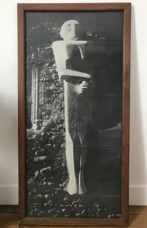 Sin Técnico Gilioli - Tirage grand format du Monument aux martyrs du Vercors (dans son coffrage d'atelier)