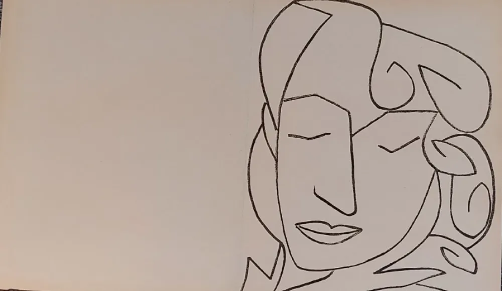 Litografía Gilot - PAGES  D AMOUR SE 8 L