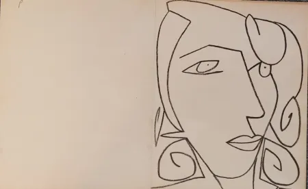 Litografía Gilot - PAGES  D AMOUR SE 8 P