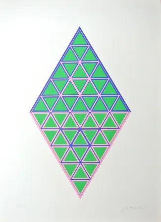 Litografía Glattfelder - Composition