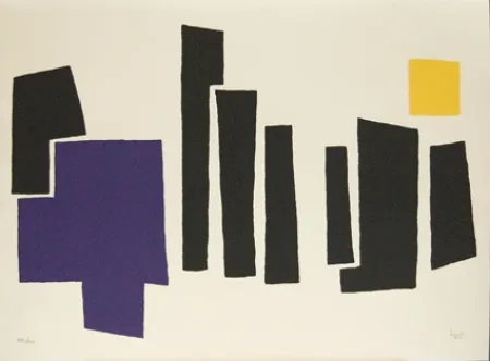 Serigrafía Goeritz  - Bloques 