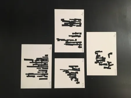 Serigrafía Goeritz  - Timbres (Serie 4)