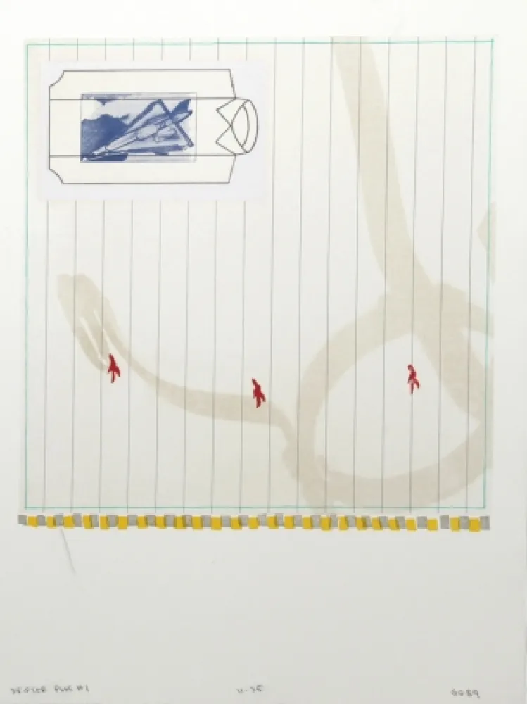 Litografía Goldberg - Drifter Plus #1