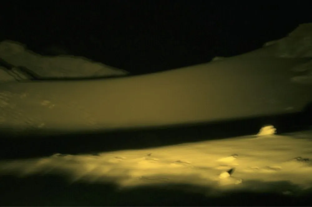 Múltiple Goldin - Desert at Night, Aswan, Egypt
