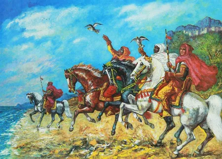 Serigrafía Gonzaga - I FALCONERI