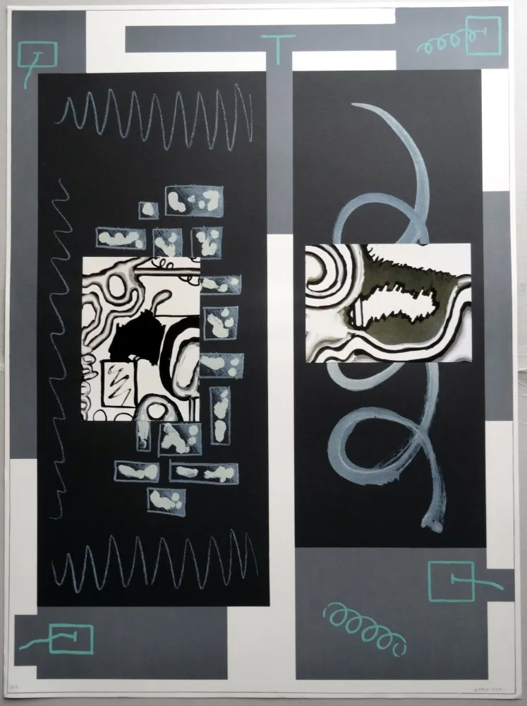 Litografía Gordillo - A.L. Galería Joan Prats