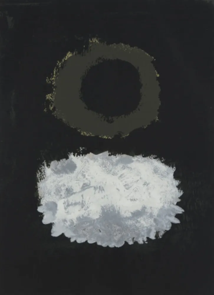 Serigrafía Gottlieb - Black Field