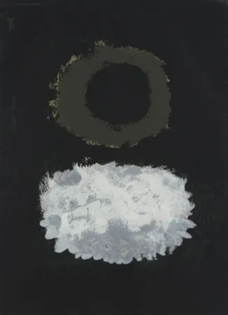 Serigrafía Gottlieb - Black Field
