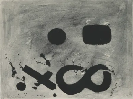 Serigrafía Gottlieb - Figure Eight