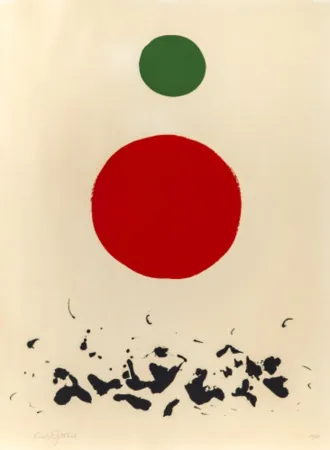 Serigrafía Gottlieb - Flotsam