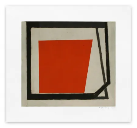 Monotipo Gourlay - Winter tulip 2