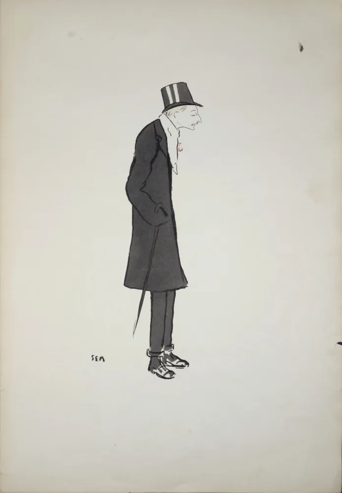 Litografía Goursat - Baron de Forest, 1904