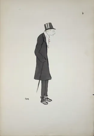 Litografía Goursat - Baron de Forest, 1904