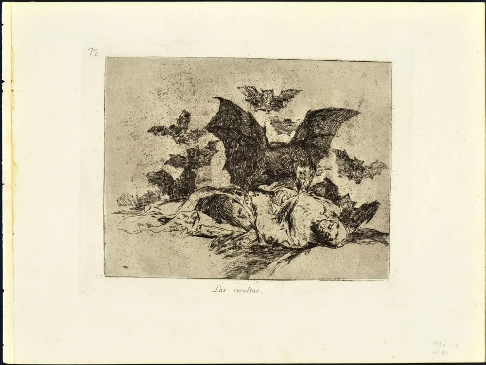 Aguafuerte Y Aguatinta Goya - LAS RESULTAS