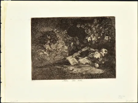 Aguafuerte Y Aguatinta Goya - NADA. ELLO DIRA'