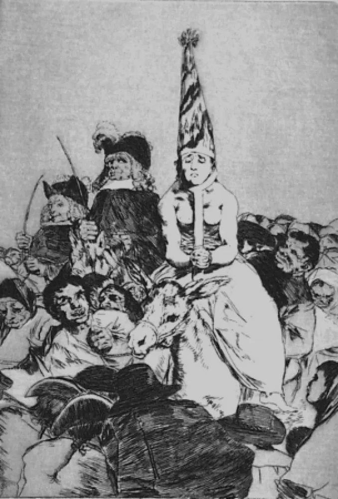 Aguafuerte Y Aguatinta Goya - Nohubo remedio