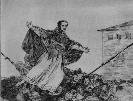 Aguafuerte Y Aguatinta Goya - Que rompe al cueda