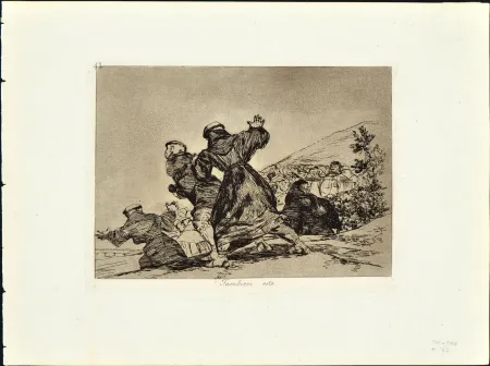 Aguafuerte Y Aguatinta Goya - TAMBIEN ESTO
