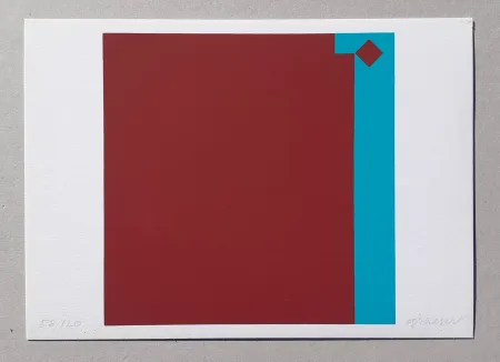 Serigrafía Graeser - Caput Mortuum - Violett Grun 7:1