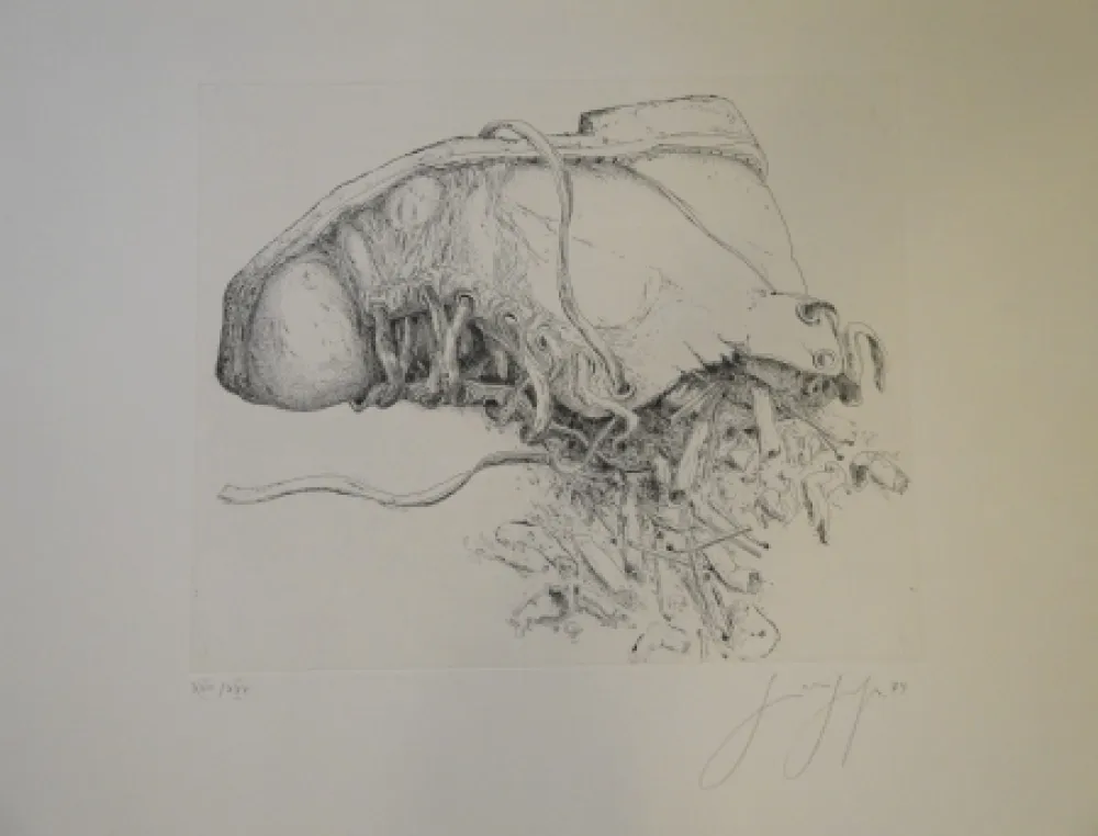 Grabado Grass - (Kippen und Schuh)